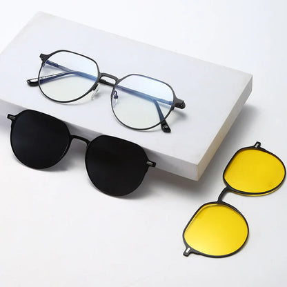 Nuevas gafas de titanio 3 en 1