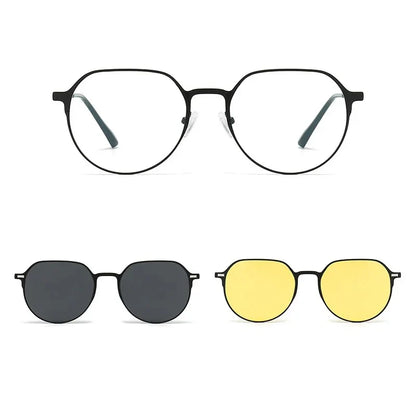 Nuevas gafas de titanio 3 en 1