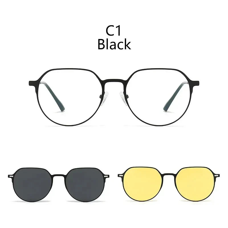 Nuevas gafas de titanio 3 en 1