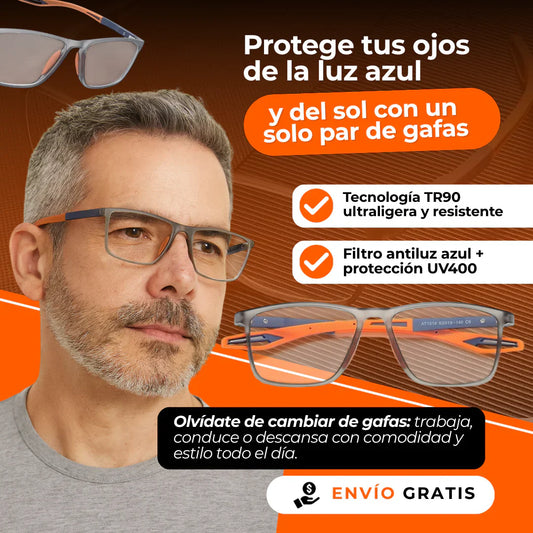 Gafas de lectura ultraligeras y comodas anti-luz azul