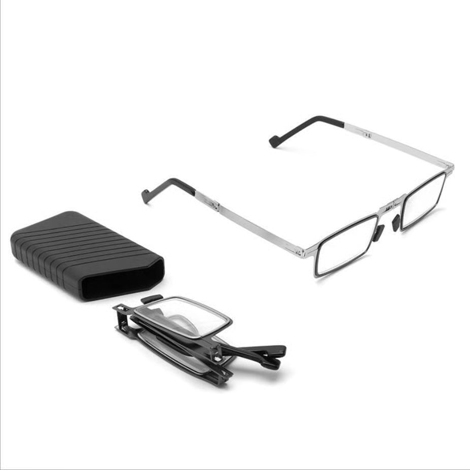 🔥Oferta 2X1🔥 2×1 Gafas de Lectura Plegables – Ultraligeras, Sin Tornillos, Protección Luz Azul