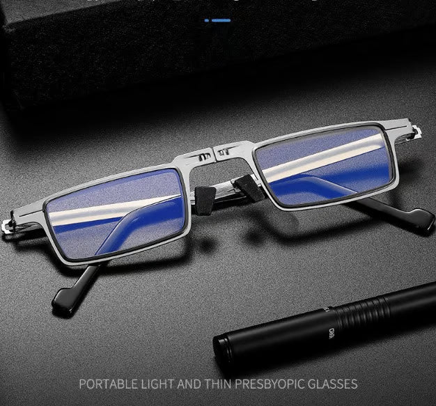 🔥Oferta 2X1🔥 2×1 Gafas de Lectura Plegables – Ultraligeras, Sin Tornillos, Protección Luz Azul