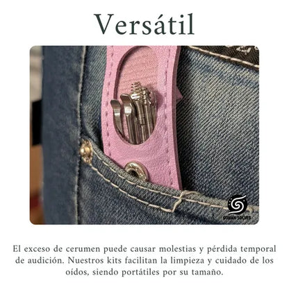🔥¡Compra 1 y llévate 1 GRATIS!✨ Kit de limpieza de oídos: preciso, seguro y reutilizable