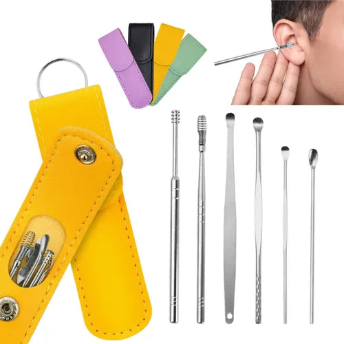 🔥¡Compra 1 y llévate 1 GRATIS!✨ Kit de limpieza de oídos: preciso, seguro y reutilizable