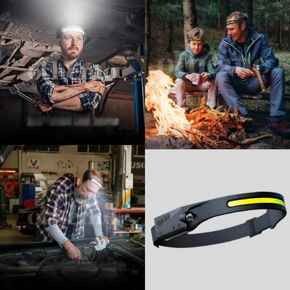 2x1 Linterna 230° para cabeza LED