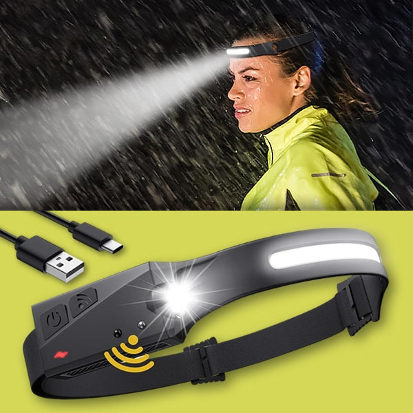 2x1 Linterna 230° para cabeza LED